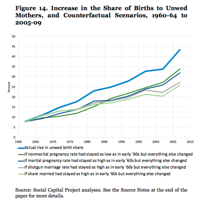 Image result for out of wedlock births by year